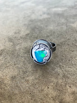 mexican fire opal ring - Lisa Crowder Studio