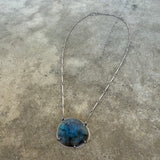 labradorite freeform necklace