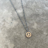 peace sign pendant