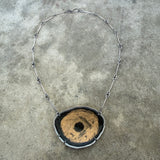 large enamel freeform necklace - Lisa Crowder Studio