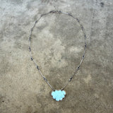 garnet freeform earrings - Lisa Crowder Studio