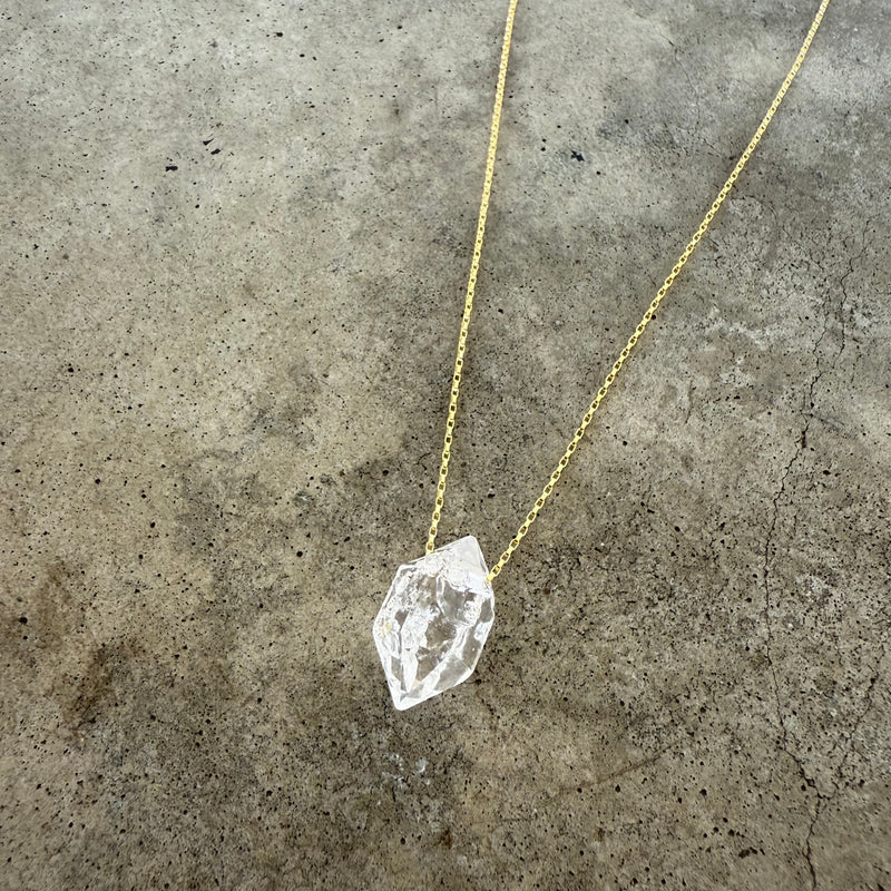 herkimer diamond pendant