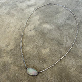 welo opal freeform necklace - Lisa Crowder Studio