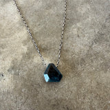 apatite geometric pendant - Lisa Crowder Studio