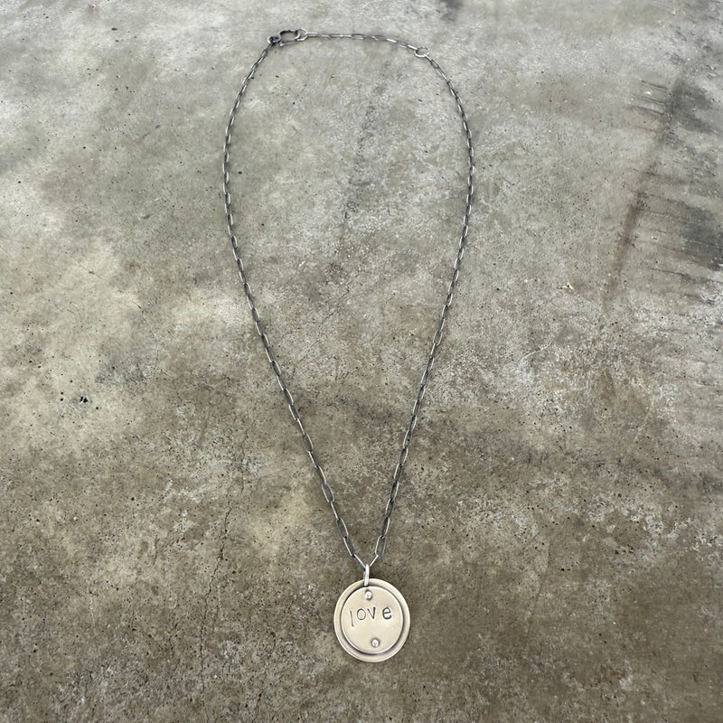 Big LOVE pendant