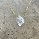 herkimer diamond pendant