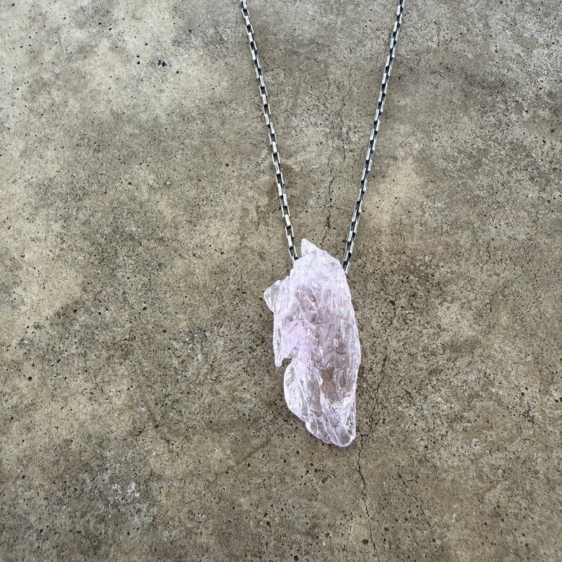 kunzite magic necklace