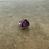 small tourmaline slice ring - Lisa Crowder Studio