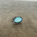 peruvian opal cloud ring
