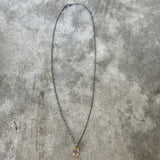 labradorite two tone mini necklace - Lisa Crowder Studio