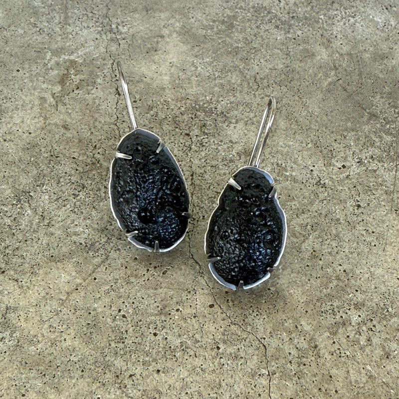 volcanic matter earrings