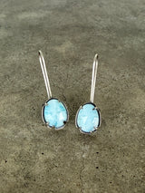 small larimar earrings
