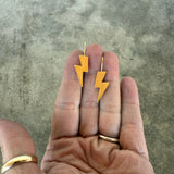 bowie bolt drop earrings