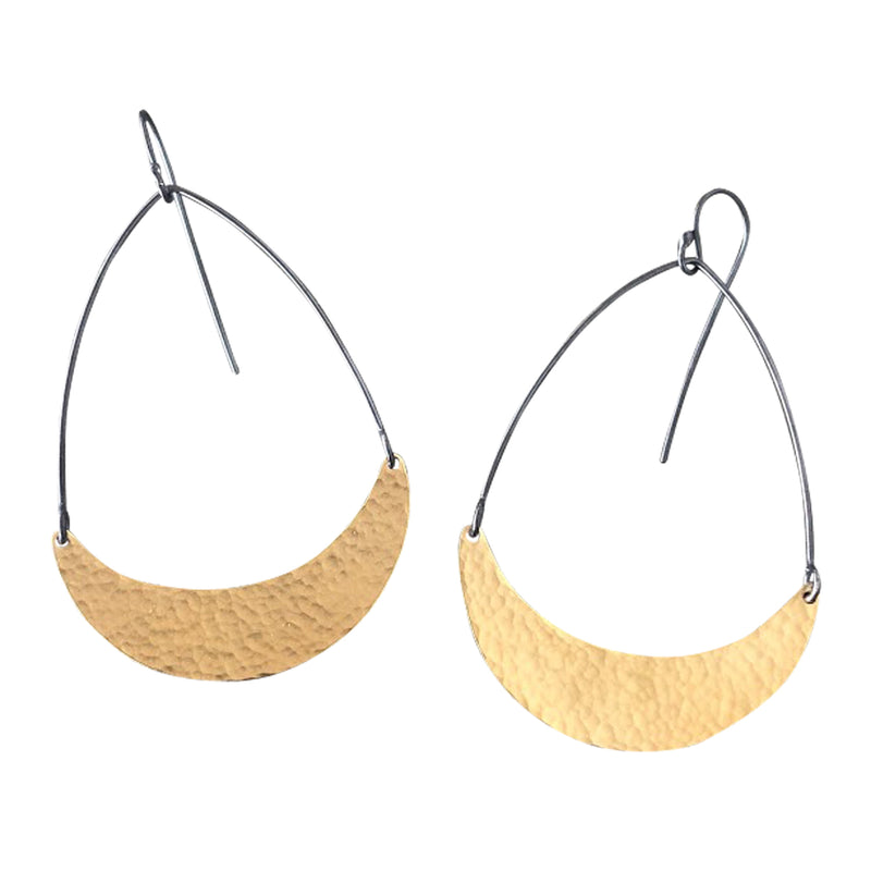 single arc earrings - Lisa Crowder Jewelry