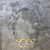 small rough cut multi jumble necklace - Lisa Crowder Studio