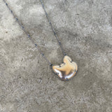 gold cat necklace